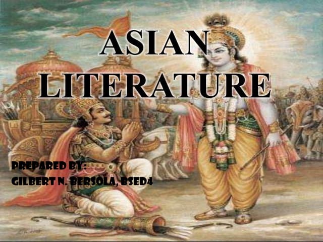 Asian literature | PPT