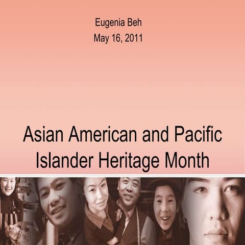 Asian pacific american heritage month