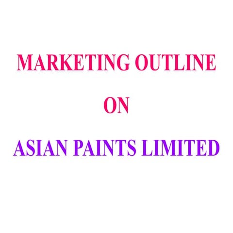 Asian paint limited