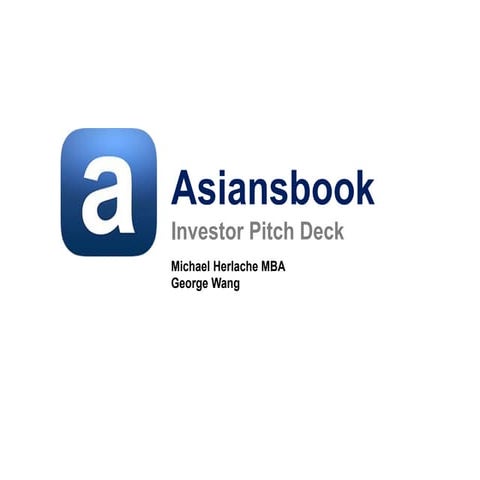 Asiansbook Investor Pitchdeck