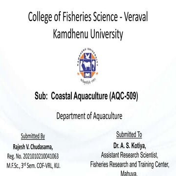 Asian Seabass (Lates calcarifer) Culture.pptx