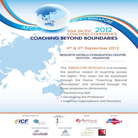 Asia pacific coaching conference   4th and 5th september 2012