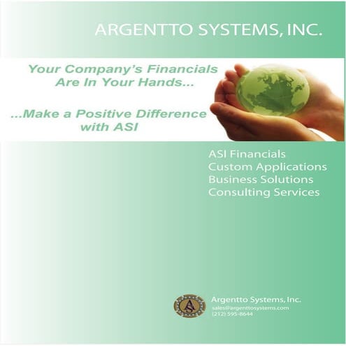 ASI Financials Brochure