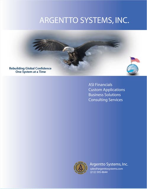 ASI Financials Brochure | PDF