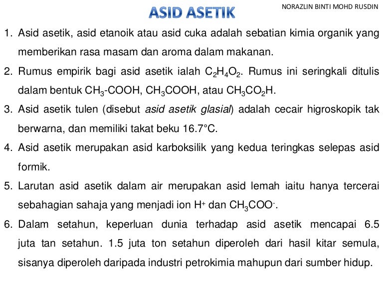 Asid Asetik