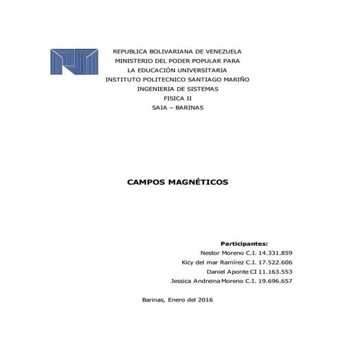 Campos Magnéticos