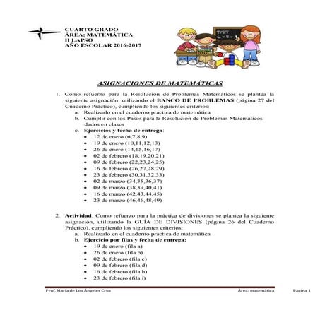 Asignaciones matematica 4_togrado_iilapso.
