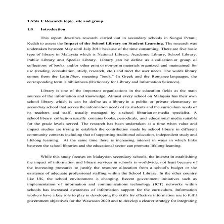 The role of library in educational development | PDF