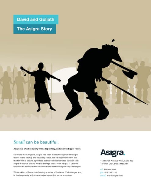 Asigra Story