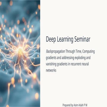 Understanding Backpropagation Through Time and Gradient Challenges in ...