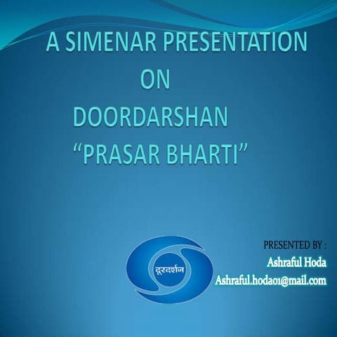 Prasar barti "DD"
