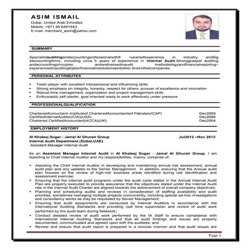 ACCA-C.V | PDF