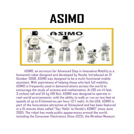 Asimo waree ardkamon