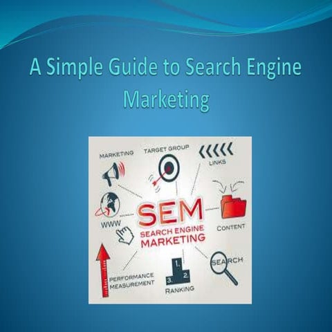 A Simple Guide to Search Engine Marketing - Frank Lao Alhambra