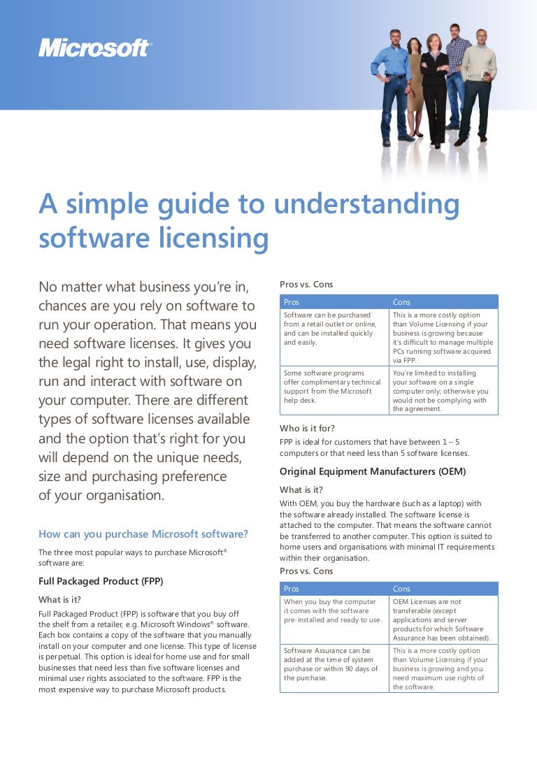 A Simple Guide To Understanding Microsoft Licensing For Customers
