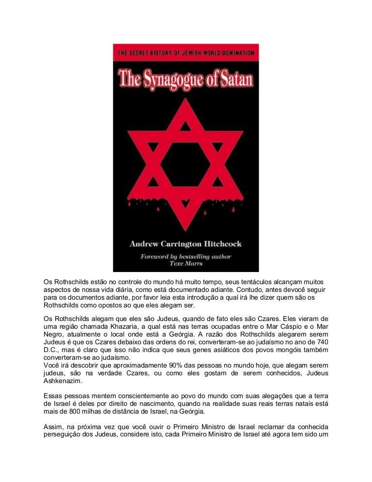 A sinagoga de satanas andrew carrington hitchcock A sinagoga de satanas andrew carrington hitchcock