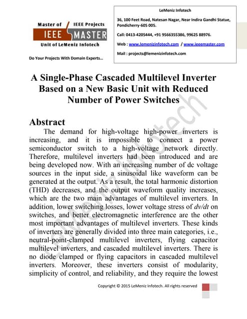 5. a new multi level inverter topology of pv systems for grid ...