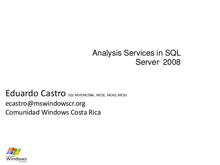 Sql Server 2008 Analysis Services – ILOC