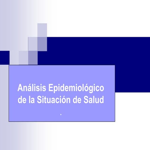 Análisis epidemiologico de la situación de salud. pdf