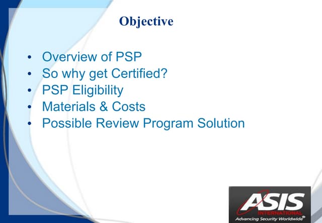 PSP Ausbildungsressourcen