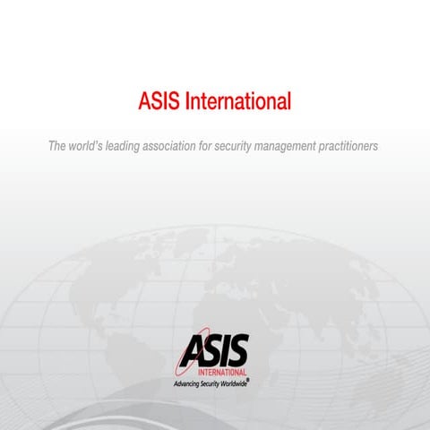 Asis 2013 april updates | PPT