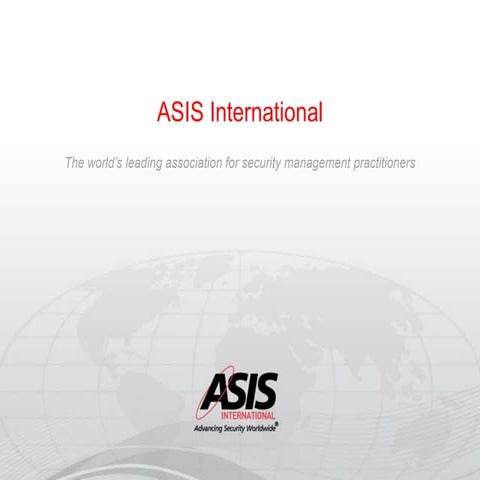 ASIS International: Join Us!