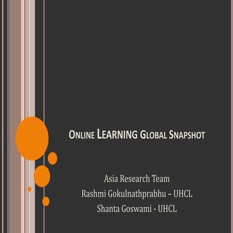 Asia online learning global snapshot