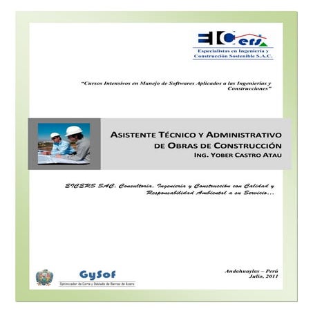 Asistente técnico de obra de construcción curso parte01