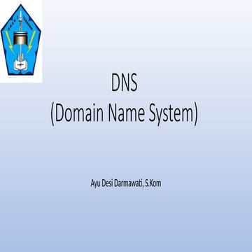 ASJ 3 - DNS server materi administrasi sistem jaringan kelas XII | PPTX