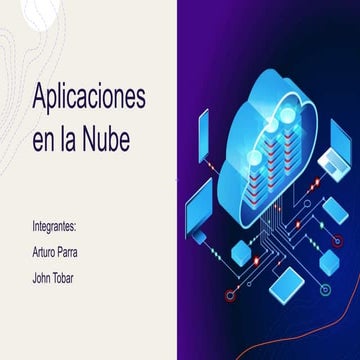 Aplicaciones en la nube y diferentes usos