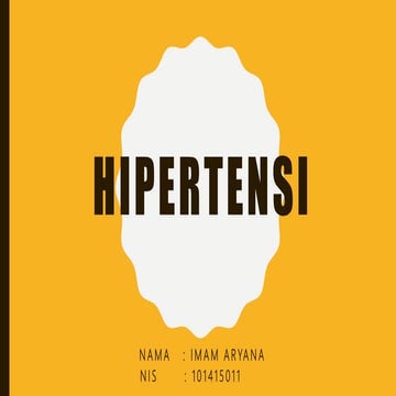 Askep hipertensi