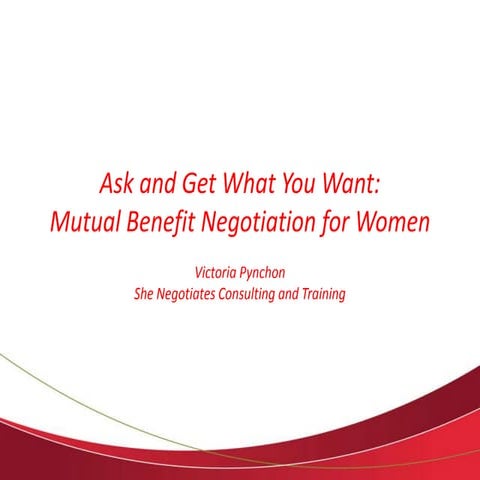WITI NEGOTIATION WEBINAR