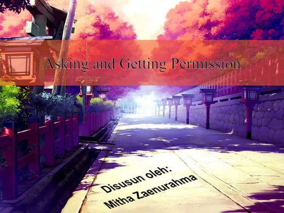 Asking for permission and Making a Request ESL | PPT