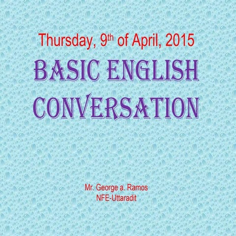 Asking for Ownership or Possession