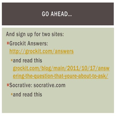 Socrative | PDF