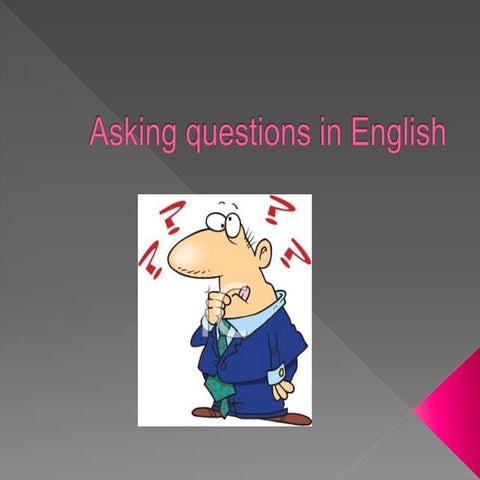 Asking Questions in English
