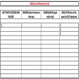 ASKSonnie's Reflection Form 2