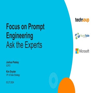 Ask the Exerts - Focus on AI Prompt Engineering.pdf