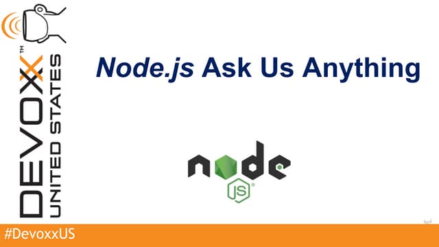 Node.js – ask us anything! 