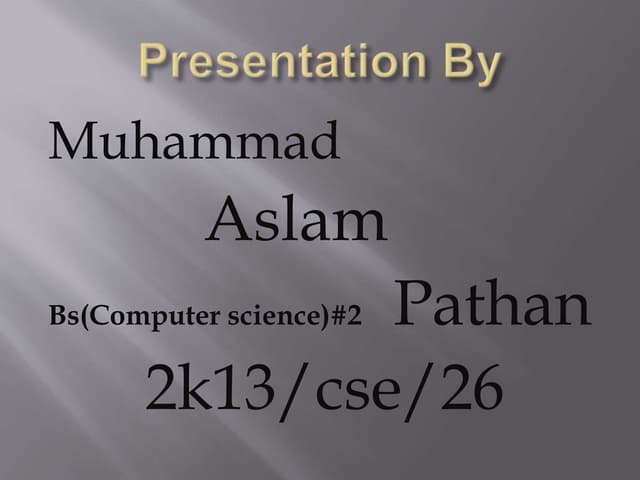 Aslam