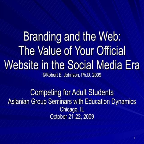 Aslanian.Web Branding.Fall.09