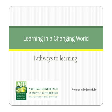 Learning in a changing world