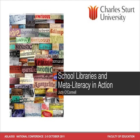Learning without Frontiers: School libraries and meta-literacy in action