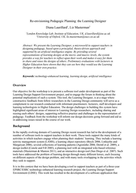 Learning outcomes view | PDF