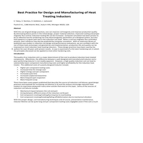 Fluxtrol's "Best Practice for Design and Manufacturing of Heat Treating ...