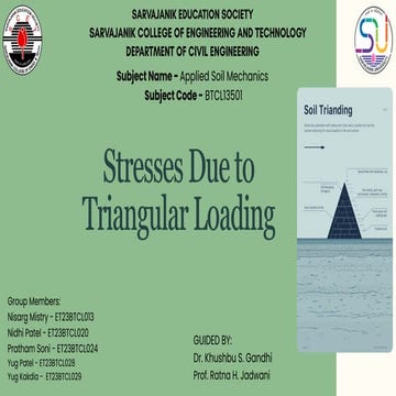 asm 2nd.pdf.pdf stress due to triangular through loading | PDF