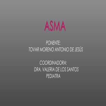 Asma bronquial