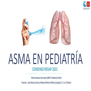 Asma en pediatría regAp 2021