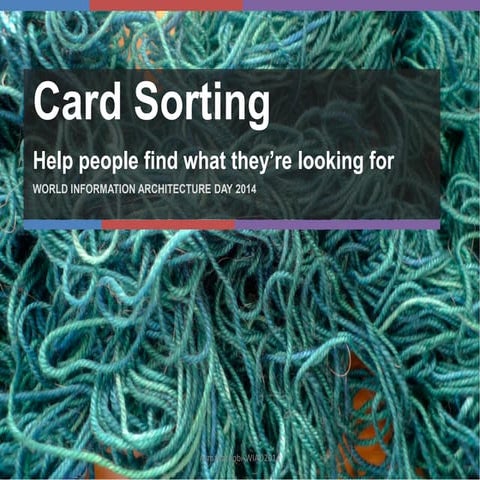 Card sorting | PPTX
