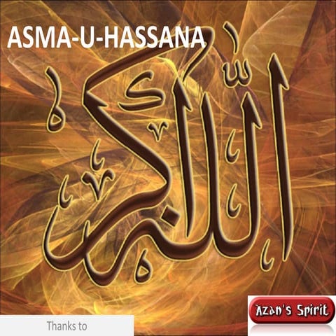 ASMA-U-HASSANA